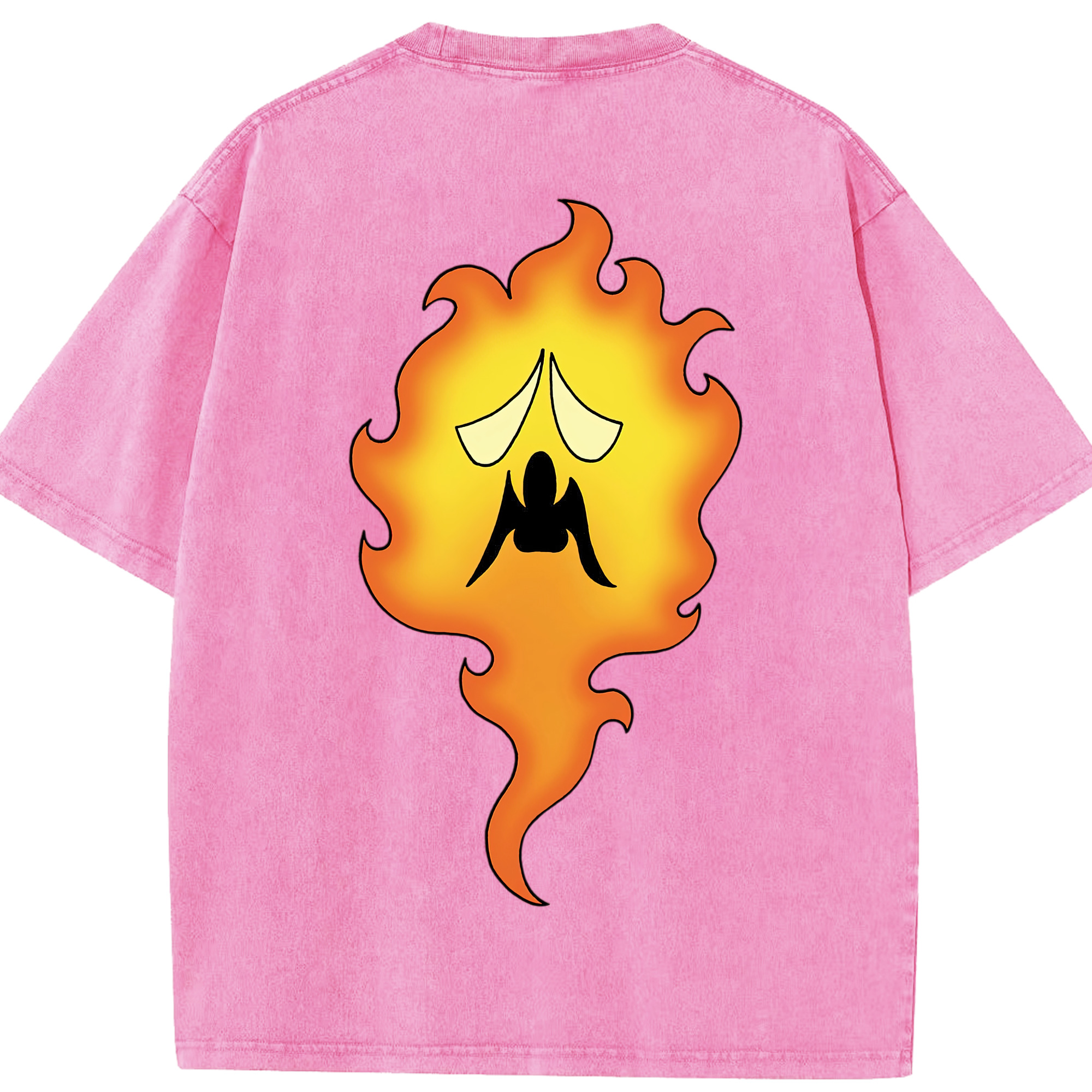 （画像用） ドラゴンクエスト Doragon Kuesuto Dragon Quest 綿100% ヴィンテージ風 半袖Tシャツ（背面プリント）